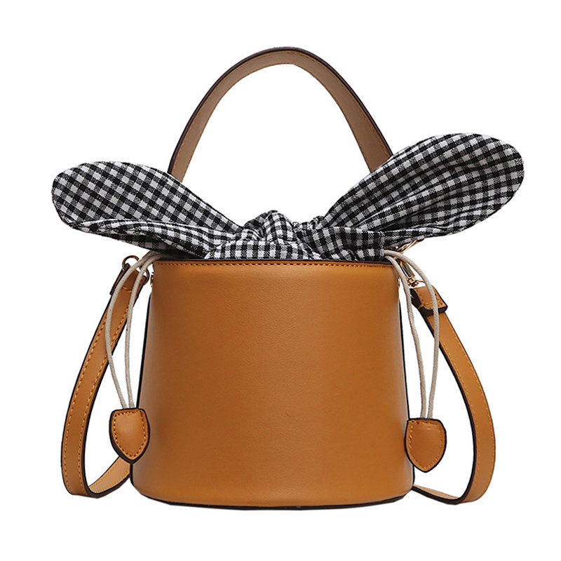 New Womens Cute Bow 2 Compartments Mini Shoulder Handbag Crossbody Messenger Bag