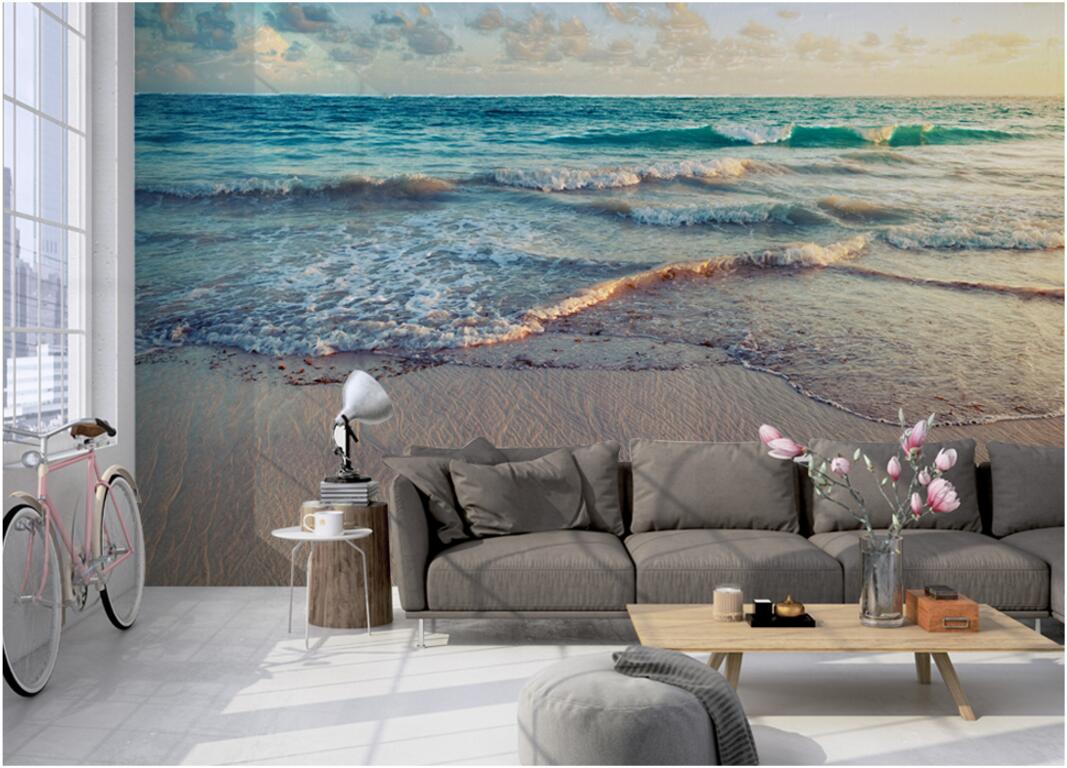 Wallpaper Praia tematico vivendo decoracao do quarto For Android