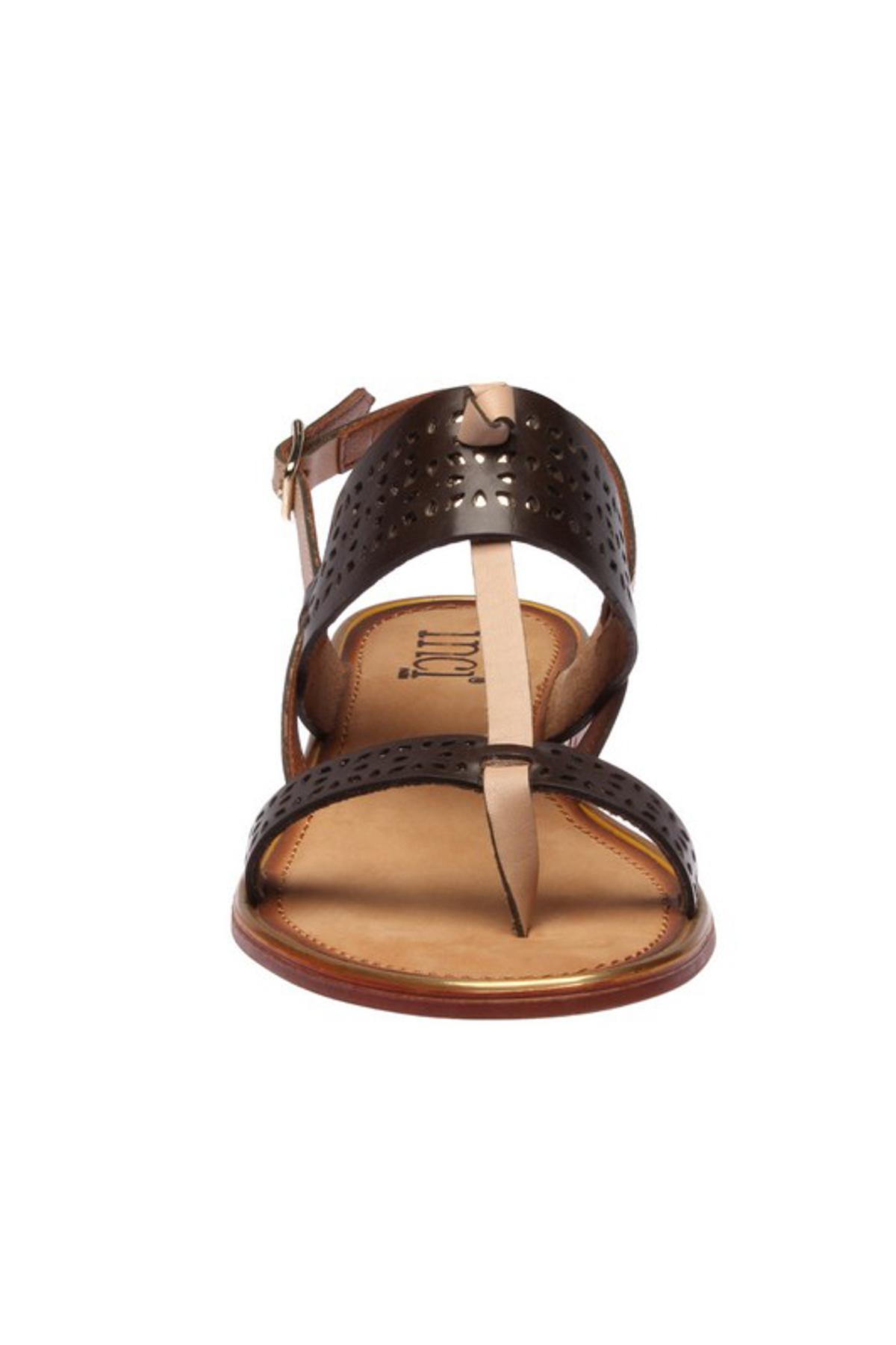 

Pearl Genuine Leather Brown Women 'S Sandals 120130002177, Black