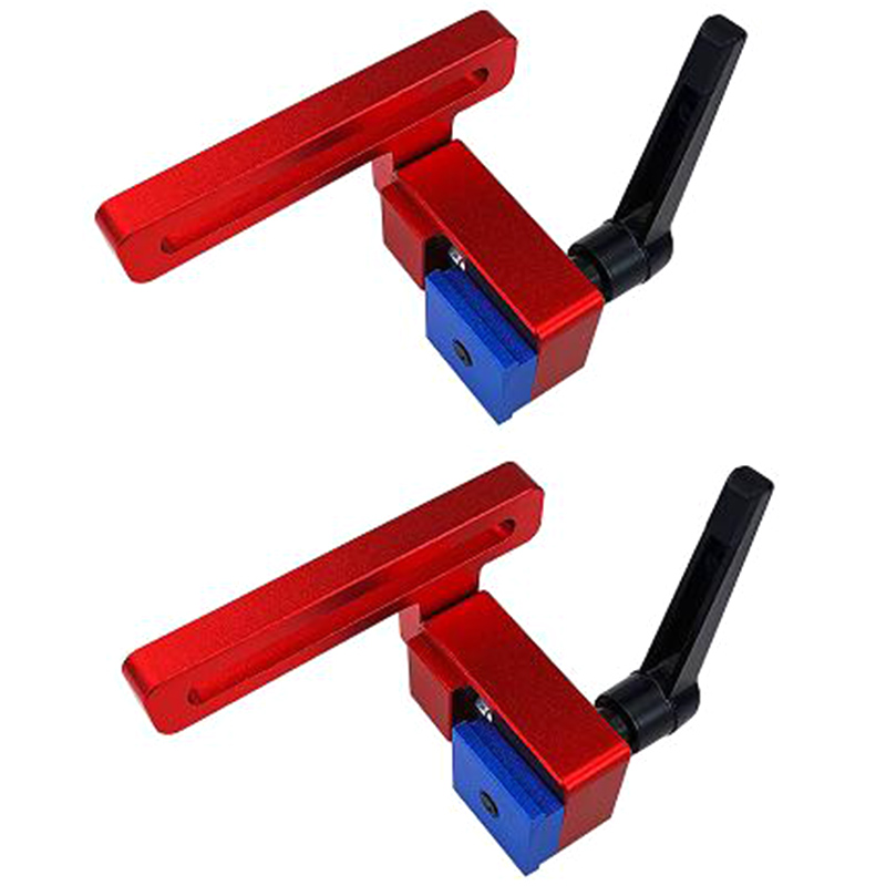 

Miter Track Stop-Tracks Woodworking DIY Manual Tool Type 30 Woodworking Limiter T-Tracks In Use Quick Handle Kit For 30mm T-Trac