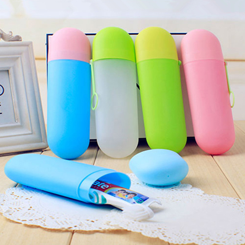 

Travel Toothpaste Toothbrush Holder Cover Cap Case Household Storage Cup Outdoor Holder Bathroom Accessories