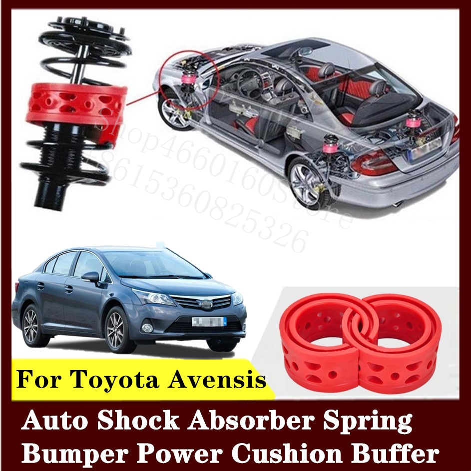 

For Toyota Avensis 2pcs High-quality Front or Rear Car Shock Absorber Spring Bumper Power Auto-buffer Car Cushion Urethane