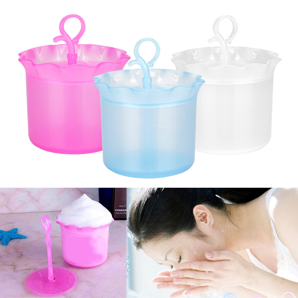 

Face Body Clean Tool Wash Cleanser Maker Cup Bubble Foamer Foam Mixing Tools Stirring Stick Bottle Tool for Face and Body