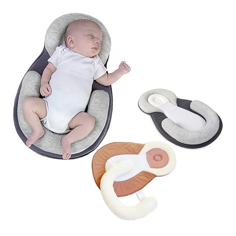 portable baby bed pillow