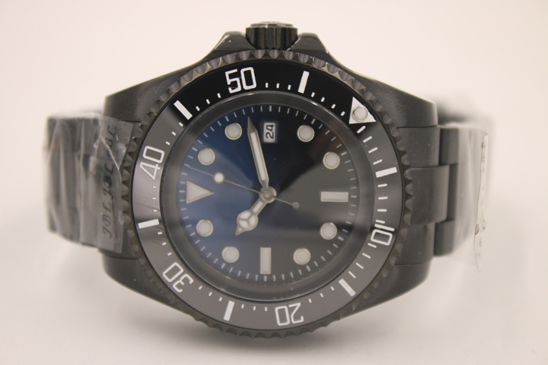 

Hot Sale All Black Men Watch SEA-DWELLER Ceramic Bezel 43mm Stainless Steel 116660BKSO Automatic D- Cameron Diver Mens Watches Wristwatches