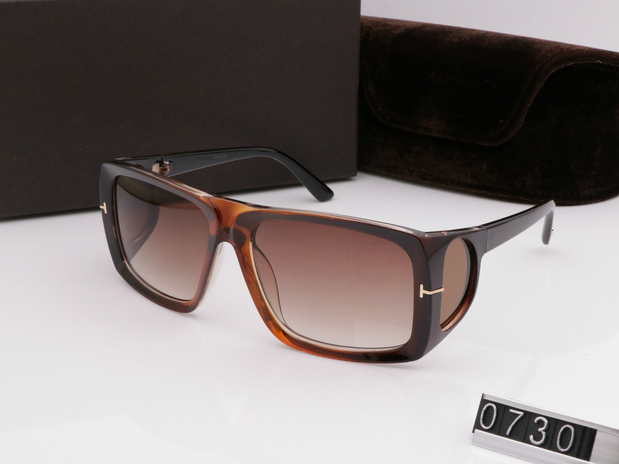 

2Sunglasses luxury top qualtiy New Fashion 211 Tom Sunglasses Fore Man Woman Erika Eyewear ford Designer Brand Sun Glasses with original box