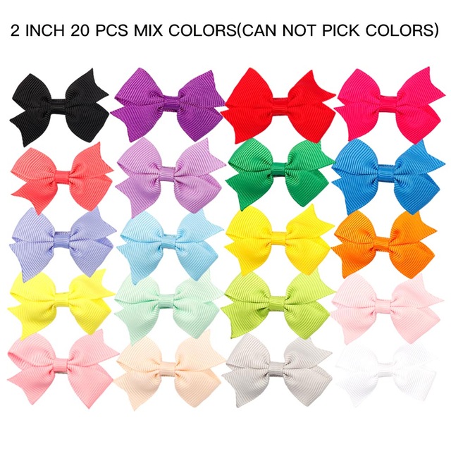 2'' small hairclips 20pcs/bag