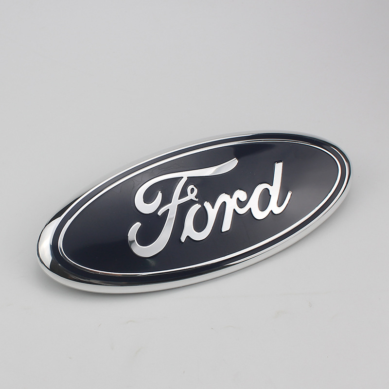 

FIT For Ford Logo 9 Inch Front Hood Bonnet Emblem Badge and Rear Trunk Sticker F150 F250 Explorer auto Logo