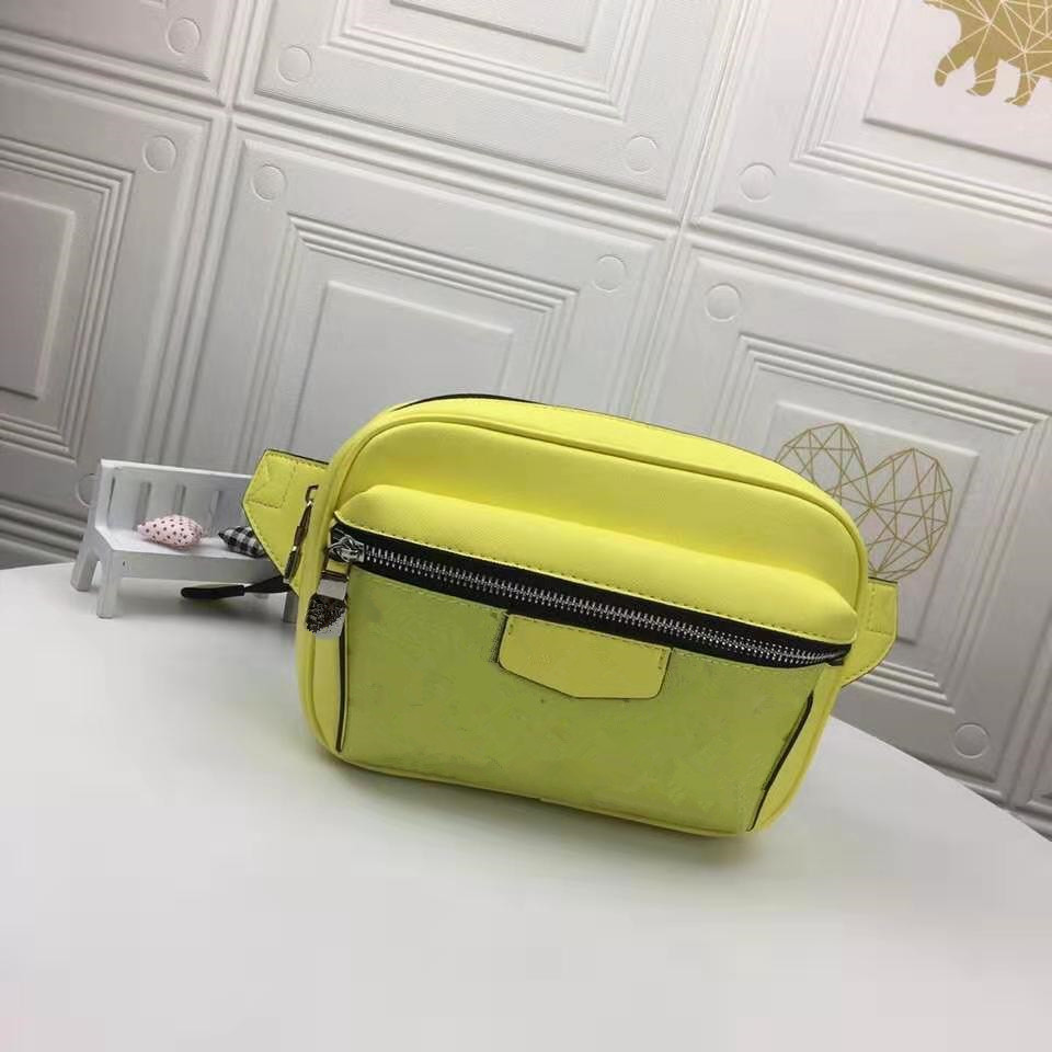 

waist bag men designer handbag high quality ladies shoulder bags, Yellow