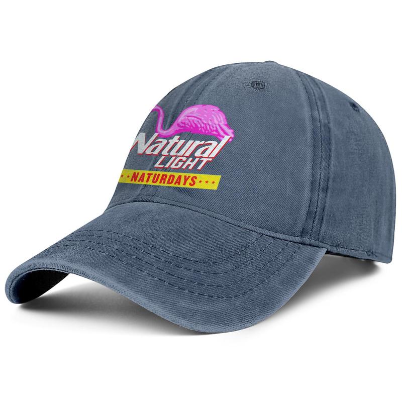 

Stylish Natural Light Naturdays logo Unisex Denim Baseball Cap Blank Uniquel Hats Logo Beer phone case black Stereoscopic American flag, Blue;gray