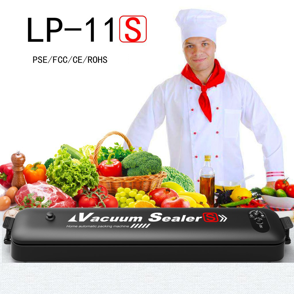 

Food Vacuum Sealer Packaging Machine With 15pcs Bags Household Vacuum Food Sealing Machine Electric Vacuum Sealer Packer VT0938