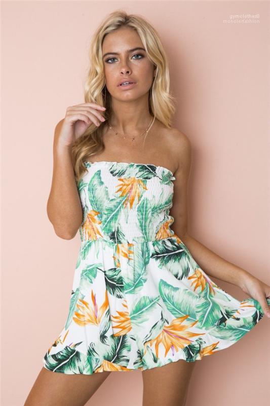 

Mid Waist Clothes Women Off The Shoulder One Piece Shorts Sexy Lady Long Sleeve Floral Print Apparel Chiffon, Purple