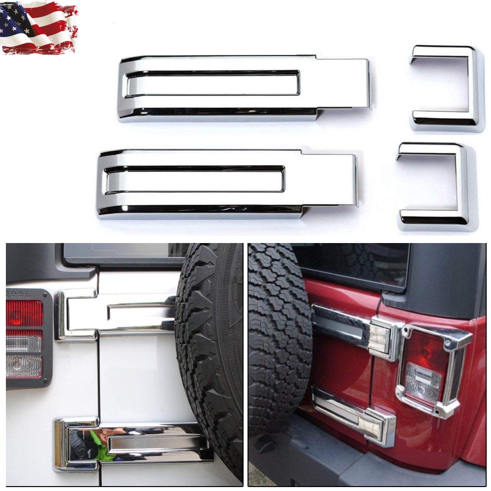 2021 Wholesale ABS Rear Tailgate Hinge Cover Trim For Jeep Wrangler