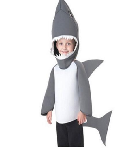 

2019 New style children Role play The shark clothing Siamese clothes OT124