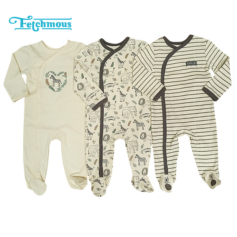 

2020 Baby Boy Clothes 100%Cotton Long Sleeve 0-12M Unisex Baby Girl Clothes Bodysuits Newborn Jumpsuit Roupa de Winter Fall, Baby clothes3116