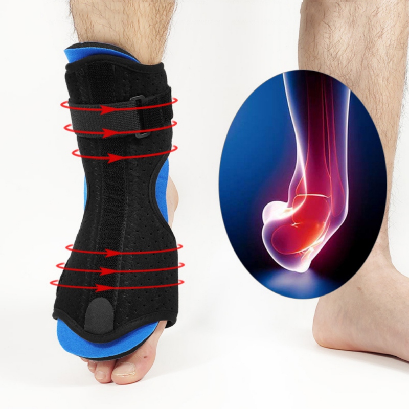 

Foot Support With Massager Ball, Adjustable Sportswear Protective Guard Wrap Compression Fitness