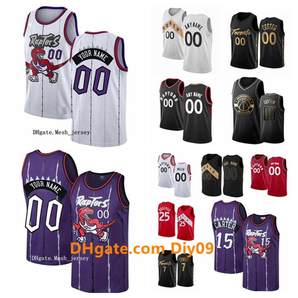 

Custom Toronto Raptors Jersey Pascal 43 Siakam Kawhi Leonard DeMar 10 DeRozan Kyle 7 Lowry Basketball Jerseys White Black Red