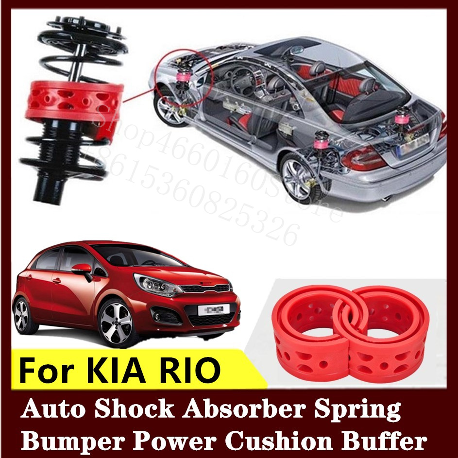

For KIA RIO 2pcs High-quality Front or Rear Car Shock Absorber Spring Bumper Power Auto-buffers Car Cushion Urethane