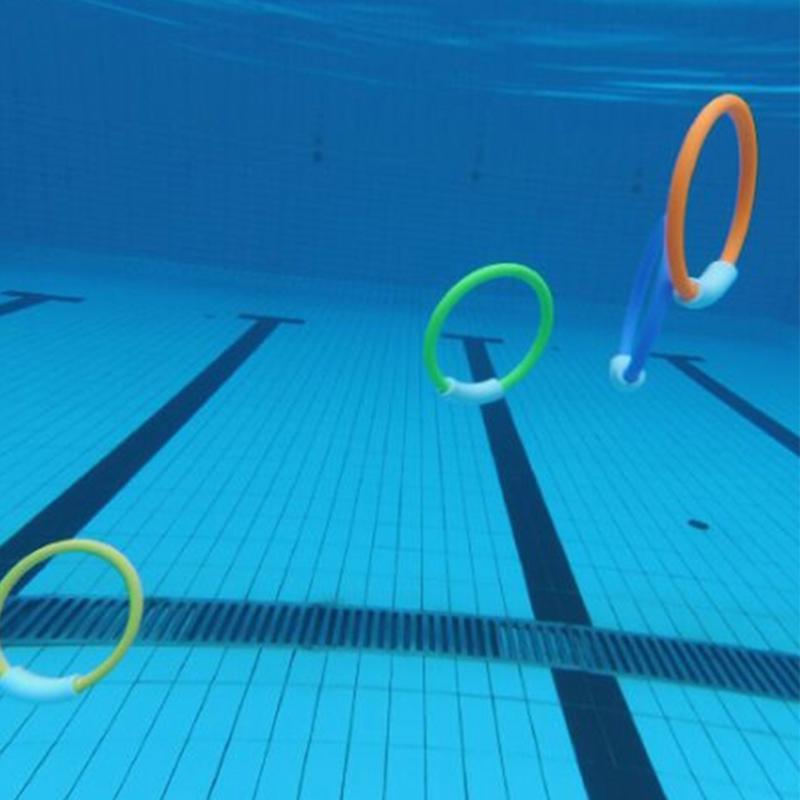 

Dive Ring Swimming Pool Accessory Toy Swimming Aid for Children Water Play Sport Diving Beach Summer Toy Kids Pool Fun