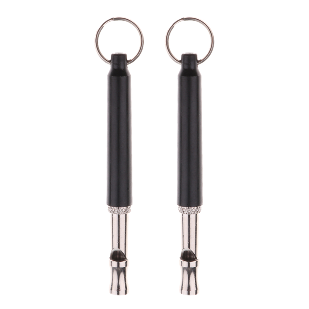 

2 pet dog training obedience whistle supersonic