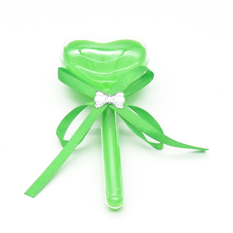 

12pcs Candy Box Birthday Baby Shower Wedding Event Party Supplies Lovely Lollipop plastic transparent Candy Gift Bag for Guest