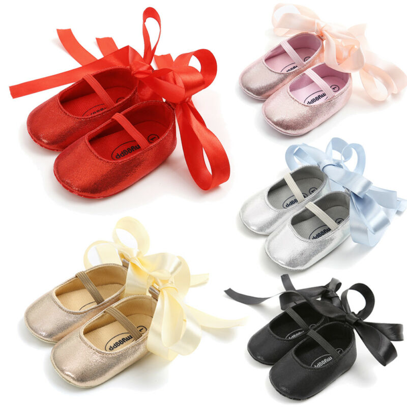 

Toddler shoes girl Newborn Infant Baby Soft Sole PU Leather Crib Shoes Anti-slip Sneaker Prewalker 0-18M
