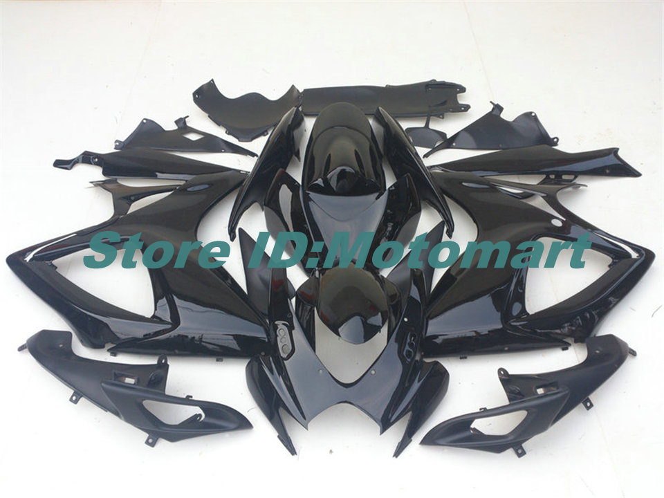 

ABS Fairing set for SUZUKI GSXR600 750 2006 2007 GSXR 600 GSXR 750 K6 06 07 black Fairing gs kit+7 gifts Sp86, Customize