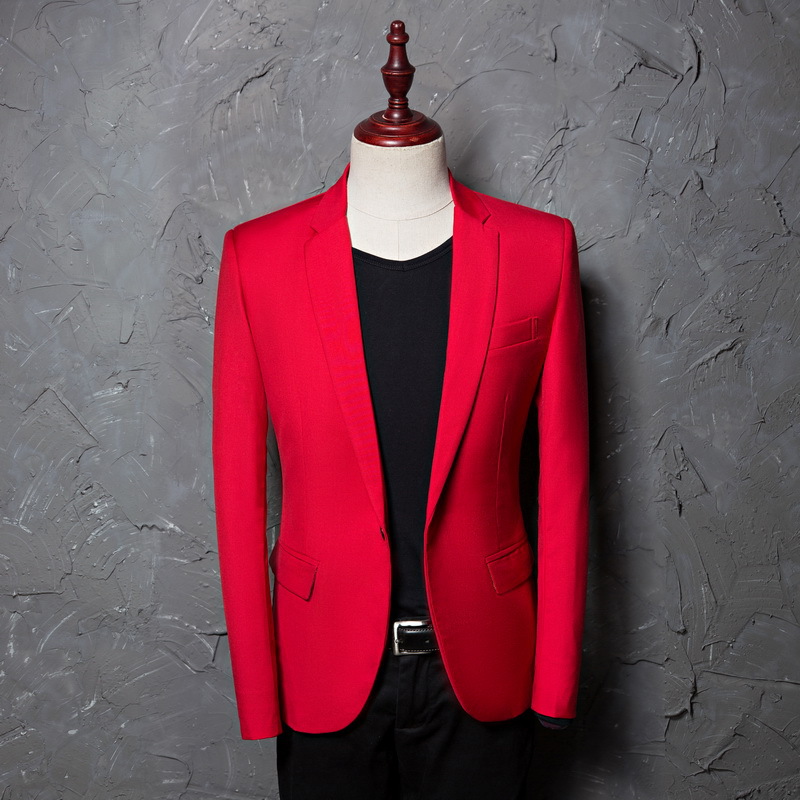 

Customized new men's fashion Slim solid color suit wedding quality groom groomsman suit dress men's business office formal, Royal blue