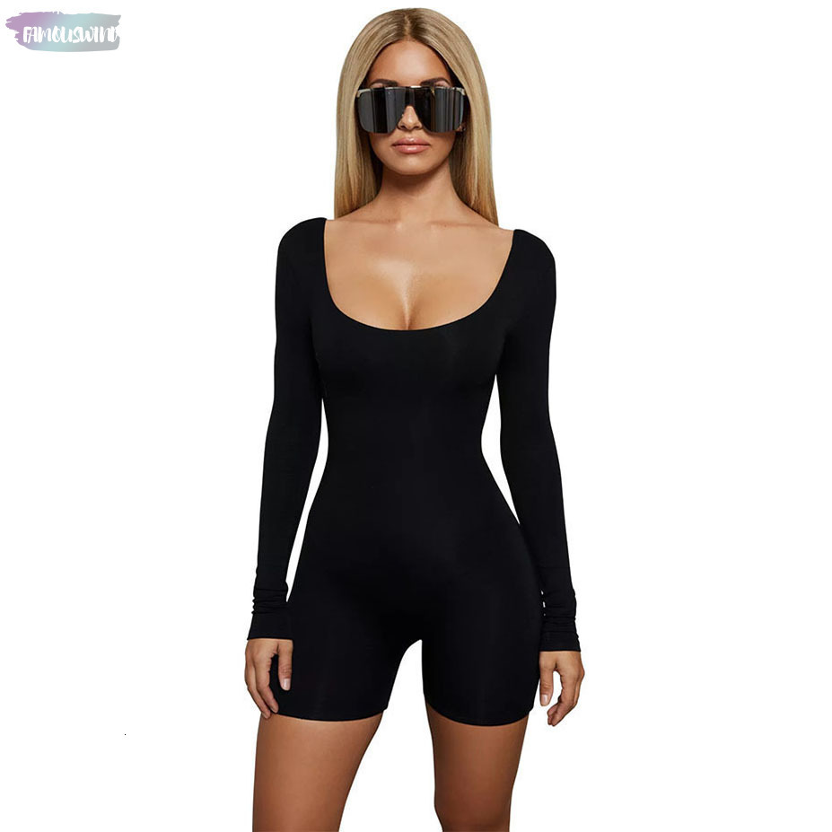 spandex one piece bodysuit shorts