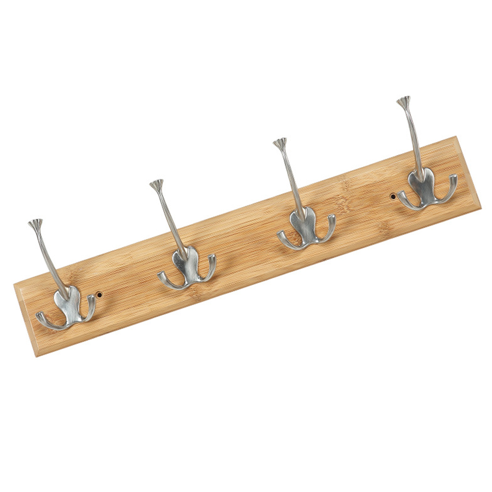 

Wood Base Storage Coat Rack Organizer Accessories Home Kitchen Bathroom Decoration Hat Multifunctional Back Door Clothes Hook