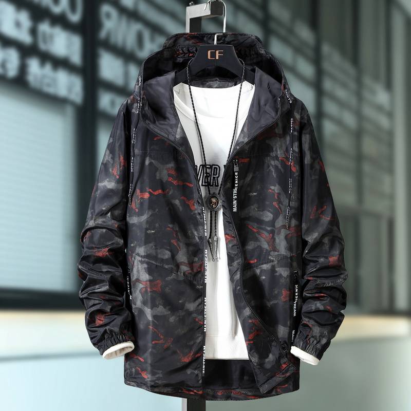 Plus 10XL 9XL 8XL 7XL 6XL 5XL Spring Autumn Mens Casual Camouflage Hoodie Jacket Men Clothes Men's Windbreaker Coat Male Outwear