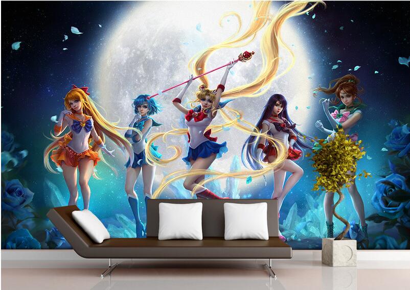 

3d wallpaper custom photo mural Beautiful teenage warrior children's bedroom home decor living room 3d wall murals wallpaper for walls 3 d, Non-woven wallpaper