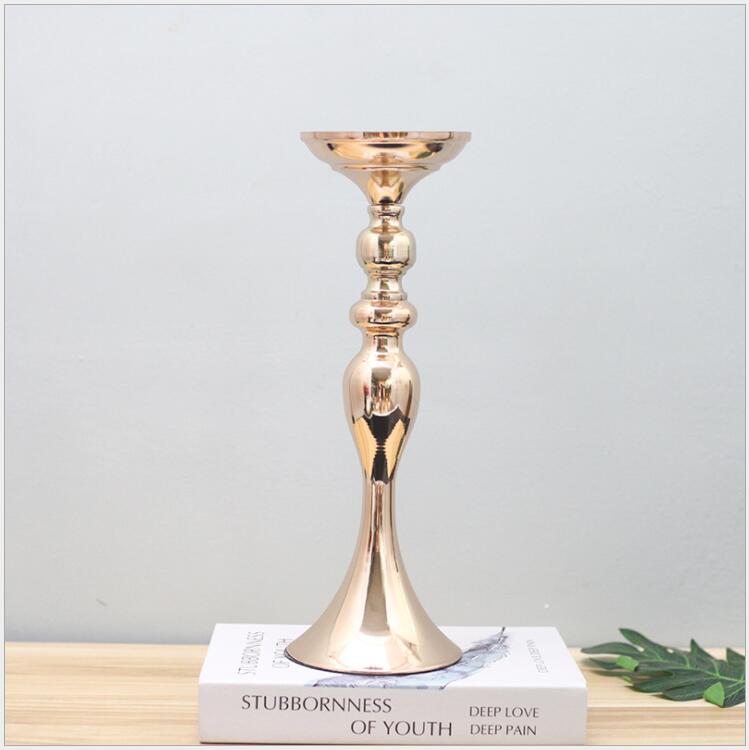

Metal Candlestick Single Iron mermaid candle stand 50cm height wedding decorations candle holder for wedding props, Gold