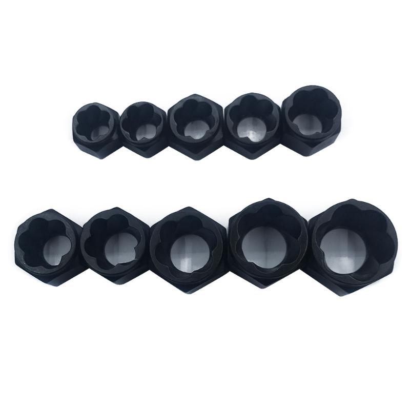

10Pcs Damaged Nut Bolt Remover Stud Extractor Set Bolt Removal Kit Remover Stud Extractor Set-30