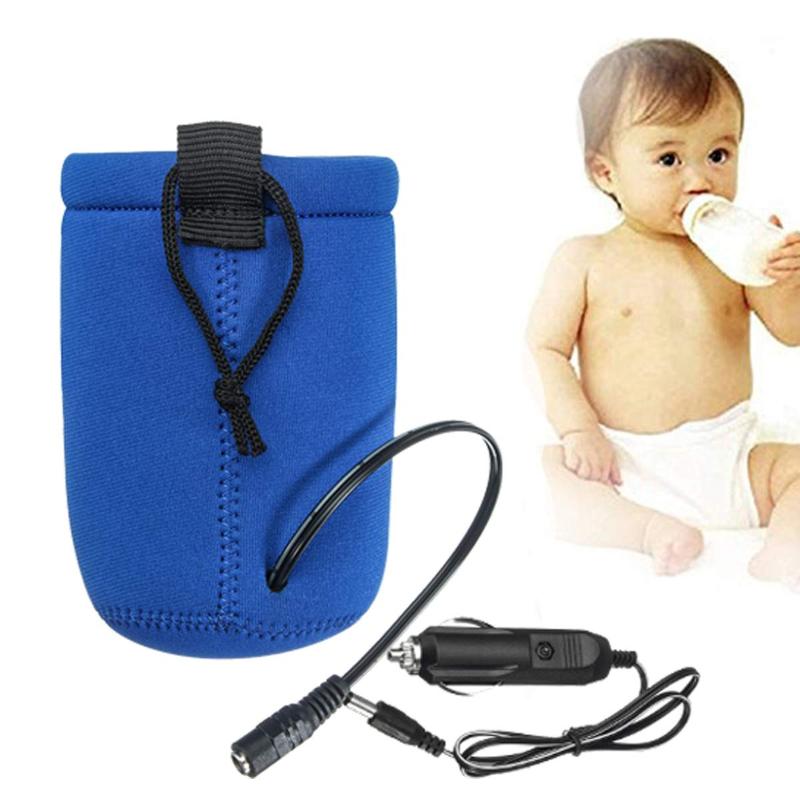 

Hot 12V Portable Baby Bottle Heater Car Baby Bottle Heater Travel Car Milk Water Cup with Cable
