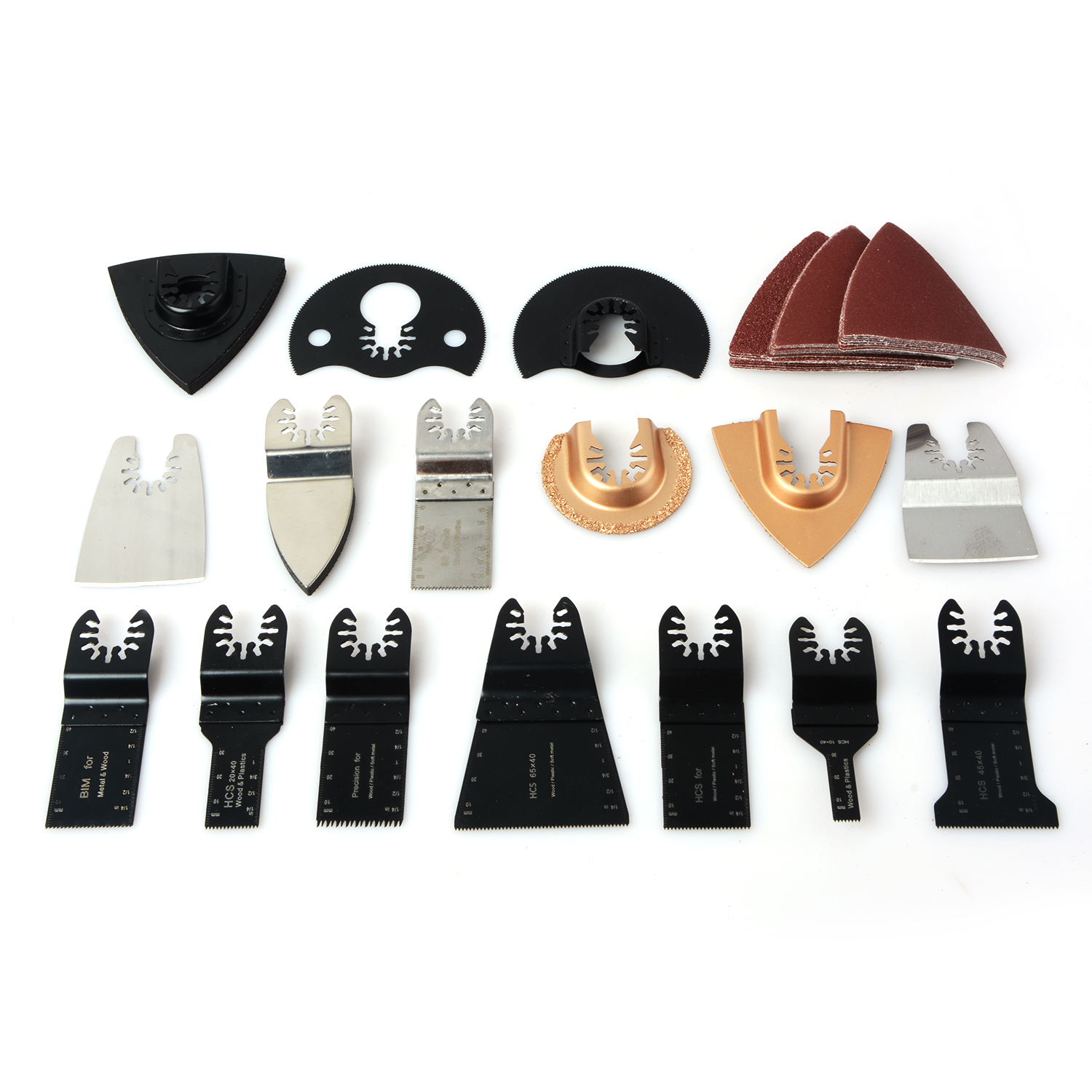 

66 pcs For Dremel electric tools accessories oscillating tool saw blades for renovator power tools for Fein multimaster SH190925
