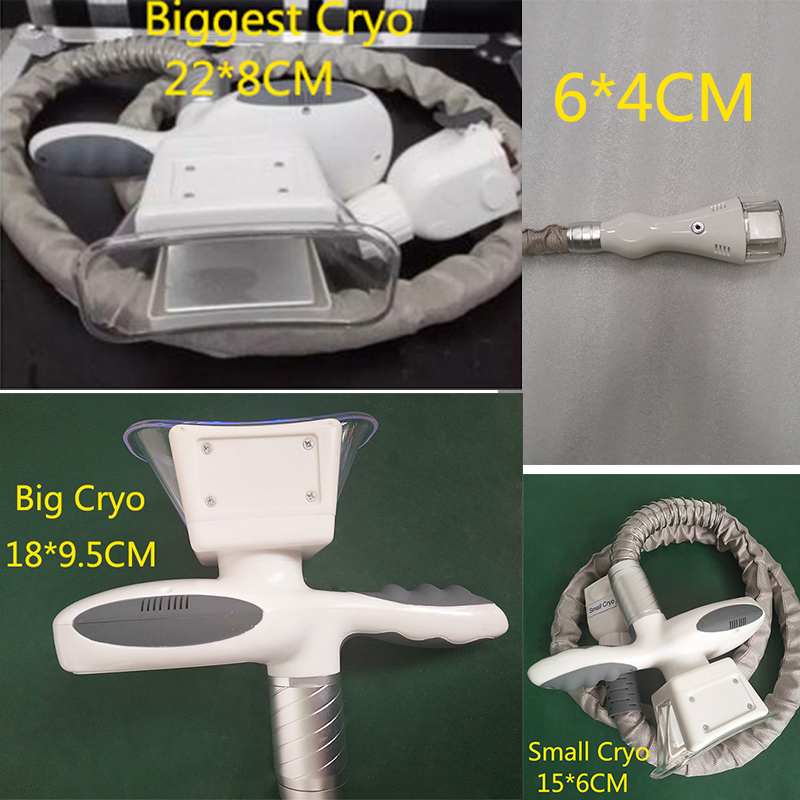 

Accessories & Parts Mini Small Big And Biggest Cryo Handles Fat Freeze Slimming Face Fat Reduce Double Chin Removal Handle Vacuum