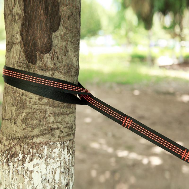 

Adjustable Tree Hanging Hammock Straps Climbing Rope Aerial Yoga Hammock Belt #R25