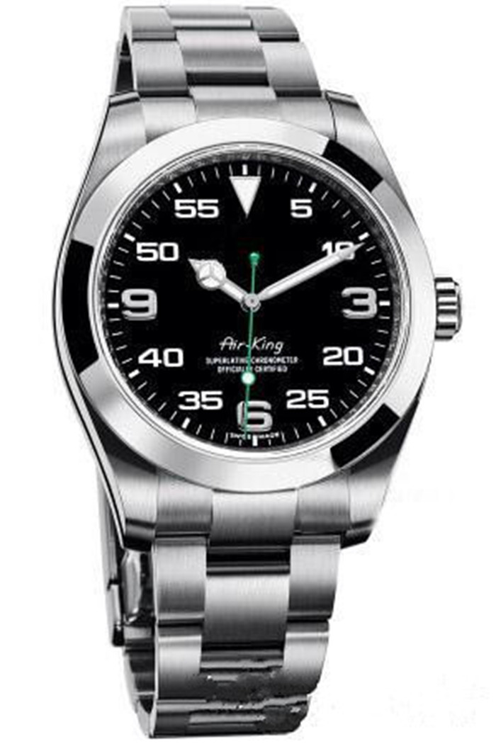 

2020Luxury watch AIRKING series 40MM sapphire mirror MASTER 116900 automatic mechanical movement high quality 316L stainless steel watchband