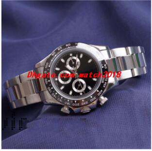 

Luxury watches Men 40mm Automatic Watch Mechanical Crown Watch Stainless Steel Wristwatch Clock Date Ceramic Bezel Watches, Make waterproof