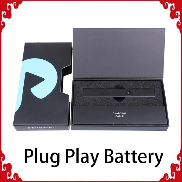 

Hot selling Exotics DNA Plug Play Battery 500mAh pod battery kit Lipo E Cigarette Vape Pen for Empty Pods, Black