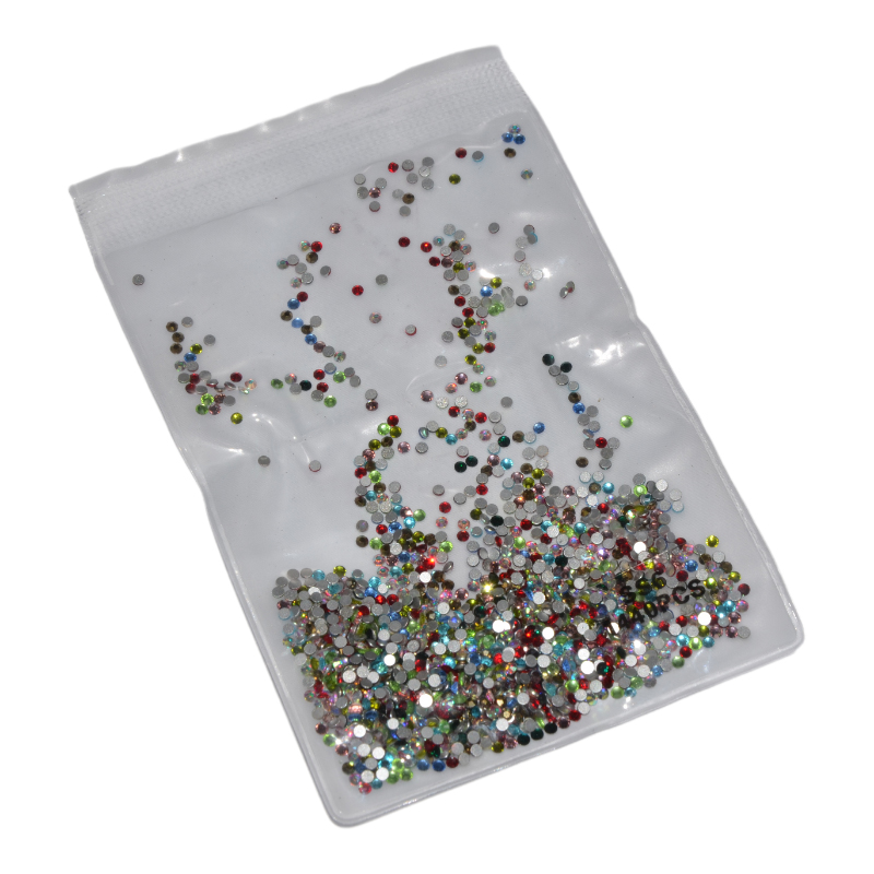 

SS3-SS10 Crystal AB Rhinestones Flat Back Glass Chameleon Nail Rhinestones For Charms 3D Nails Art Decorations Strass