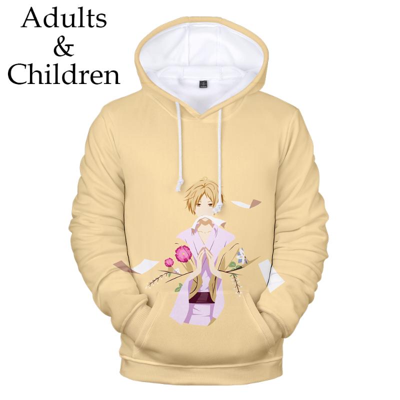 

New Natsume's Book of Friends 3D Hoodies Teenage Sweatshirts Autumn Fashion Natsume Yuujinchou Hoodies Boys Girls Hip Hop Coats