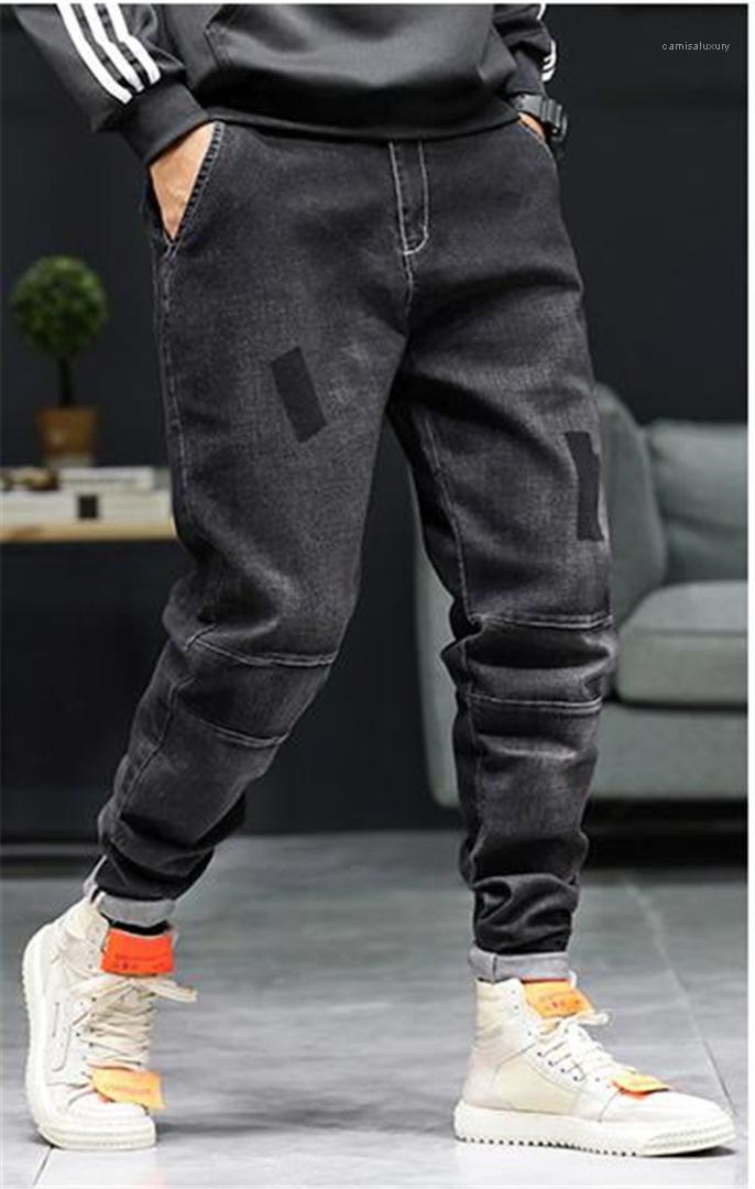 Designer Cargo Pants personnalité Correctifs cheville fasciée Pantalons Hommes Crayon Mens 2020 Vêtements Designer Luxury Plus Size Haroun