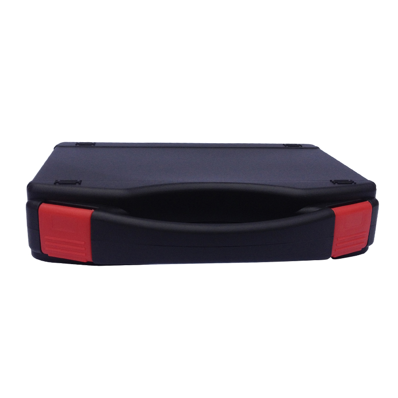 

SQ001B High Quality black Small plastic tool box with latches