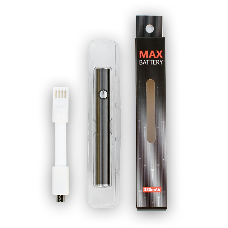 

Hot Selling Amigo Max Preheat Battery 380mAh Variable Voltage Bottom Charge 510 Vape Pen Battery for Amigo Liberty Vaporizer Pen Cartridges