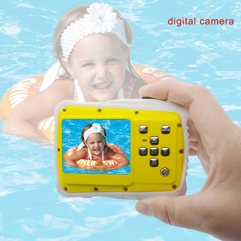 

New Waterproof 5MP 2.0 inch LCD HD Digital Camera Children Kids Birthday Gift Camera Sports Mini For Children Swimming