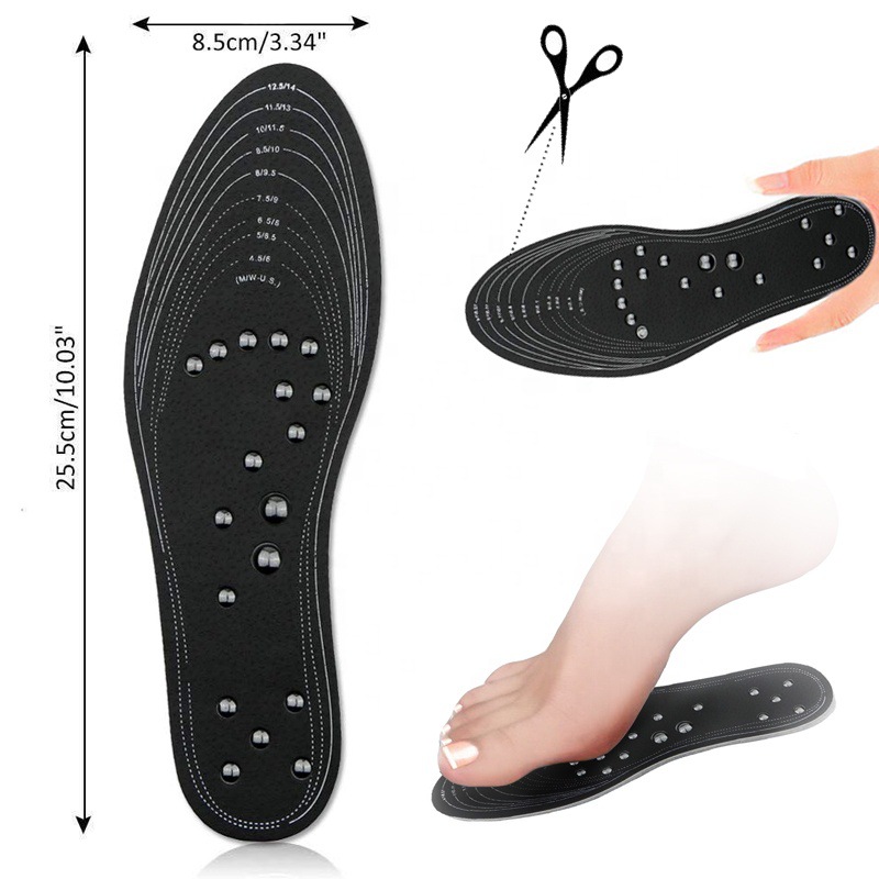 

1Pair Foot Massager Massage Insole Comfort Pads Massager Health Care Memory Cotton Magnetic Therapy Promote Blood Circulation