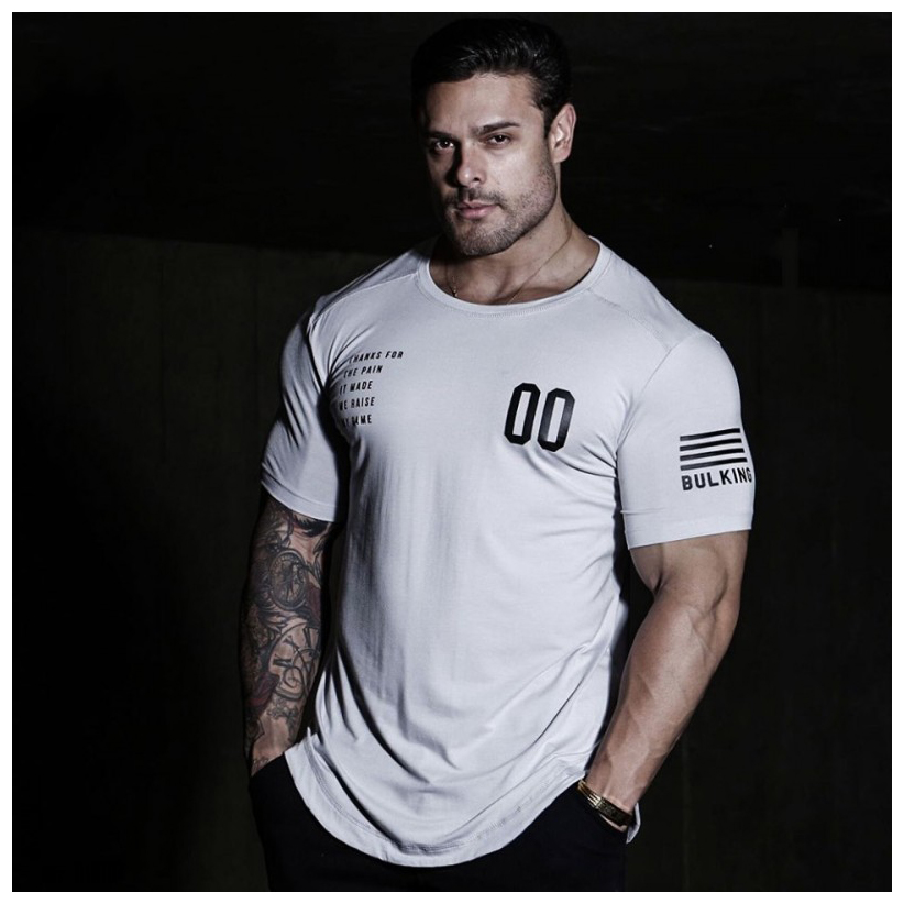 

Men Designer Sport Tights Tshirt Men's Quick Drying Short Sleeve Tshirt Solid Color Fashion Letter Fitness Sport Style T-shirts Hot Sale, Black