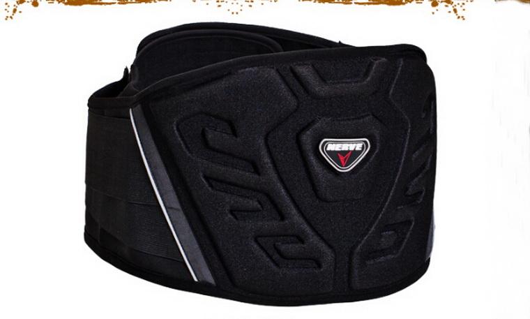 

motorbike riding equipment Knight Protector waist Solid-schwarz NEW German NERVE motorcycle solid belt care kidney gird waist, Simple style 6002